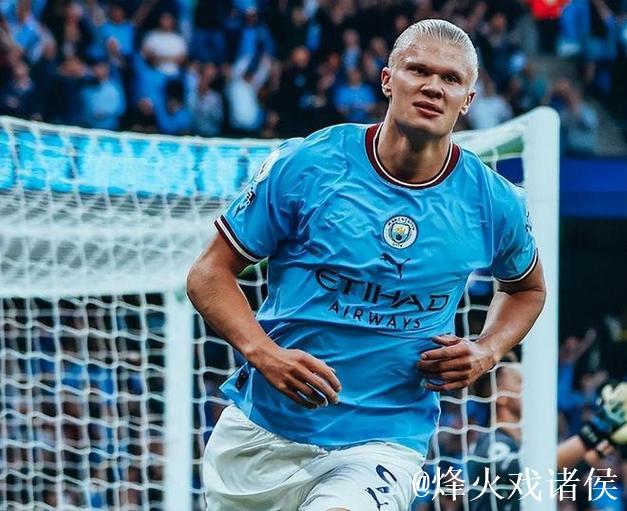 哈兰德加盟曼城后已打进147球，福登同期打进65球队内第二多