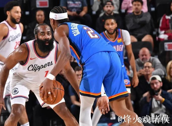 亚历山大爆砍45分 哈登接近三双 雷霆终结快船连胜势头